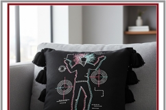 Eureka Glitch Sashiko Glow Embroidery Design Bundle Product Image 3