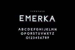 Glitch typeface font design vector Product Image 2