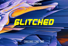 Glitched Motion Backgrounds Product Image 1