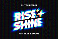 Glitchy CRT Screen Text Effect Product Image 1