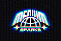 Glitchy CRT Screen Text Effect Product Image 2