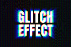 Glitchy CRT Screen Text Effect Product Image 3