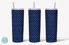 Circulos Tumbler - Dot Pattern Skinny Tumbler Sublimation Product Image 4