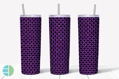 Circulos Tumbler - Dot Pattern Skinny Tumbler Sublimation Product Image 2