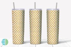 Circulos Tumbler - Dot Pattern Skinny Tumbler Sublimation Product Image 2