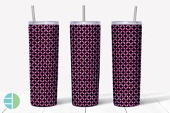 Circulos Tumbler - Dot Pattern Skinny Tumbler Sublimation Product Image 5