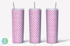 Circulos Tumbler - Dot Pattern Skinny Tumbler Sublimation Product Image 3