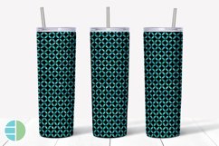Circulos Tumbler - Dot Pattern Skinny Tumbler Sublimation Product Image 6