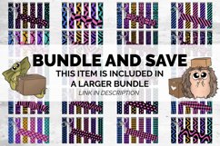 Glitter Giraffe Print Key Fob Bundle Wristlet Sublimation Product Image 3