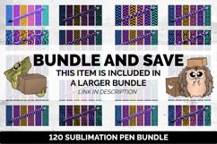 Stripes Pen Wrap Bundle - Epoxy Pen Wrap Sublimation Product Image 3