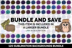 Glitter Leopard Print Background PNG Sublimation Bundle Product Image 3