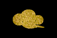 Glitter asian cloud clipart ornament element isolated Product Image 2