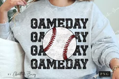 Faux Sequint Baseball Gameday PNG | Baseball PNG Product Image 2