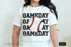 Faux Sequint Baseball Gameday PNG | Baseball PNG Product Image 3