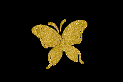 Glitter butterfly clipart ornament element concept Product Image 2