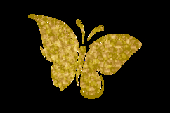 Glitter butterfly clipart ornament element design Product Image 2