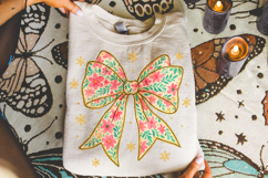 Christmas Coquette Bow PNG, Merry Christmas PNG, Holiday PNG Product Image 4