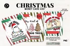 Funny Christmas Money Card PNG | Christmas Printable Product Image 1