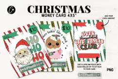 Funny Christmas Money Card PNG | Christmas Printable Product Image 1