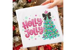 Glitter Coquette Christmas Tree Png Product Image 3