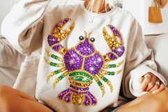Mardi Gras PNG Crawfish, Fleur De Lis PNG, Fat Tuesday PNG Product Image 2