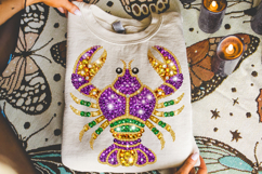 Mardi Gras PNG Crawfish, Fleur De Lis PNG, Fat Tuesday PNG Product Image 3