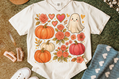 Halloween Ghost PNG, Fall PNG, Pumpkin PNG, Autumn PNG Product Image 5