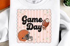 Glitter Football Game Day PNG Product Image 1