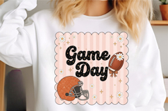 Glitter Football Game Day PNG Product Image 3