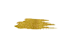 Glitter gold brush stroke style element design Product Image 1