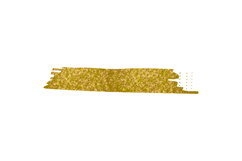 Glitter gold brush stroke style element graphic Product Image 1