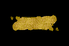 Glitter gold brush stroke style element vector Product Image 2