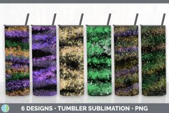 Bundle of six Glitter Halloween sublimation tumbler designs.