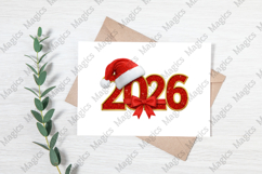 Glitter Happy New Year 2026 Png Product Image 3