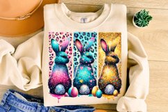 Glitter Leopard Easter Peeps PNG, Easter Bunny PNG, Peeps Product Image 1