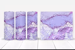 Glitter Leopard Tumbler Sublimation I 20 Oz Tumbler Sublimation PNG