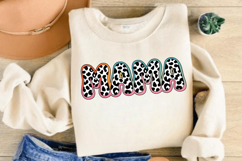 Glitter Mama PNG, Brushstroke Mama PNG, Glitter Mama Product Image 2