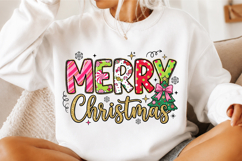 Glitter Merry Christmas Png Product Image 3