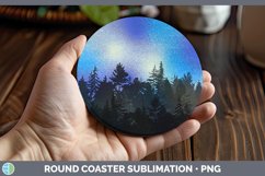 GorgeousGlitter Round Coaster design.