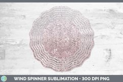 GorgeousGlitter Ombre Wind Spinner design.