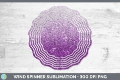 GorgeousGlitter Ombre Wind Spinner design.