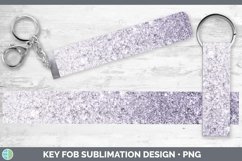 GorgeousGlitter Ombre Key Fob design.