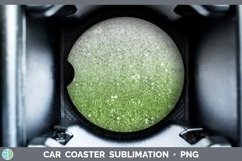 GorgeousGlitter Ombre Car Coaster design.
