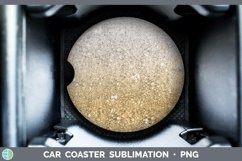 GorgeousGlitter Ombre Car Coaster design.