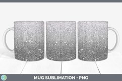 GorgeousGlitter Ombre Mug Wrap design.
