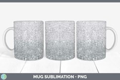 GorgeousGlitter Ombre Mug Wrap design.