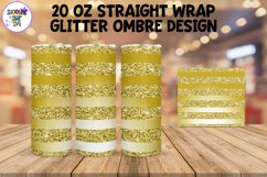 Glitter Ombre Straight Tumbler Wrap Sublimation Bundle Product Image 13