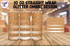 Glitter Ombre Straight Tumbler Wrap Sublimation Bundle Product Image 24