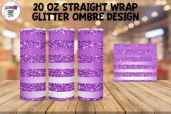 Glitter Ombre Straight Tumbler Wrap Sublimation Bundle Product Image 21