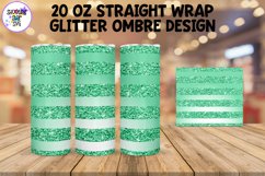 Glitter Ombre Straight Tumbler Wrap Sublimation Bundle Product Image 3